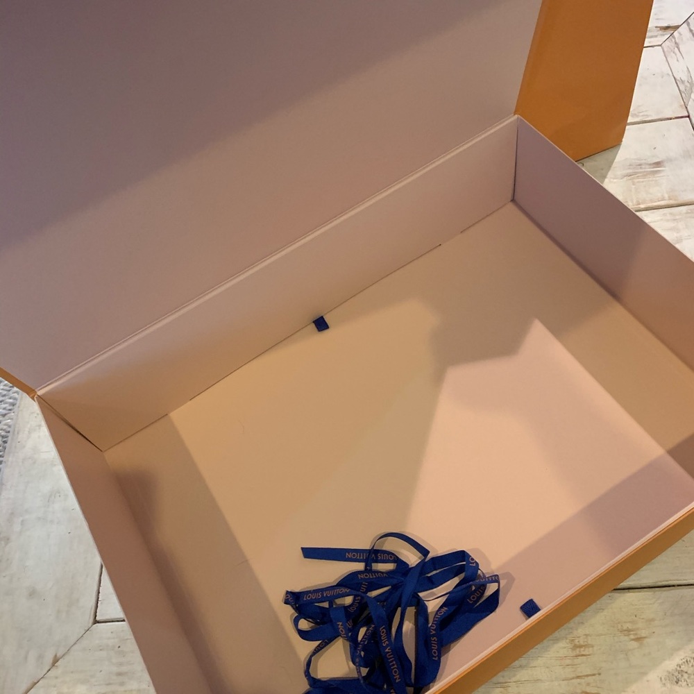 Louis Vuitton box and bag